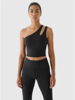 Tréningový top na jedno rameno 4F x anna lewandowska 4F 4FALSAW24TFSLF515-20S