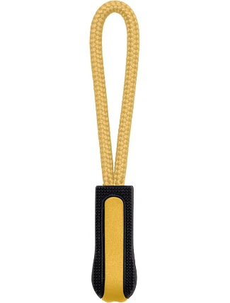 Kariban K 851, 4 ks prívesok na zips 20.K851 čierny/žltý Kariban K 851, 4 ks prívesok na zips 20.K851 čierny/žltý