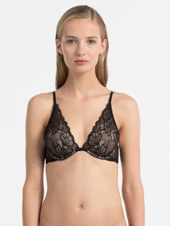 Podprsenka s kosticou QF1436E čierna - Calvin Klein