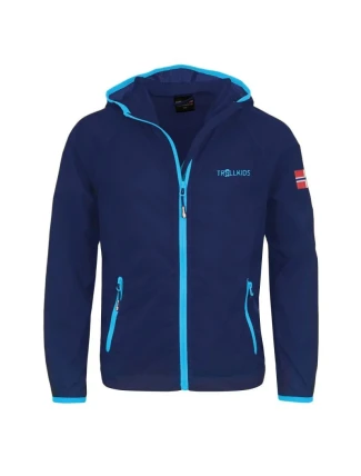 Detská bežecká bunda Trollkids Fjell Jr 909-110