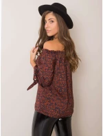 Blúzka D52211W10987A hnedá