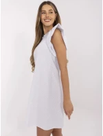 Šaty LK SK 506795 1.99 biela a čierna