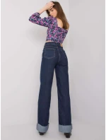 Džínsové nohavice MR SP 1325.46P tmavo modrá