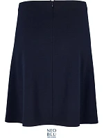 NEOBLU Chloe Trapezová sukňa 24.3795 nočná modrá