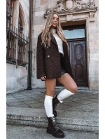 Dámské trapery boty z eko kůže čokoládové Bellora