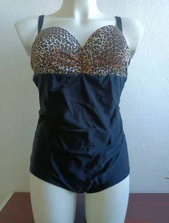 Jednodielne plavky BABI black-animal - Primo