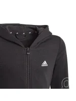 Mikina adidas Essentials Logo Full-Zip Hoodie Jr GN4050 Mikina adidas Essentials Logo Full-Zip Hoodie Jr GN4050