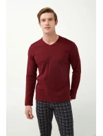 Vamp - Klasické pánske pyžamo 21663 - Vamp