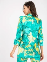 Dámske sako DHJ MA 7684A 1.22X tyrkysové