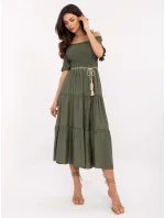 Šaty MI SK A2609.96 khaki Šaty MI SK A2609.96 khaki