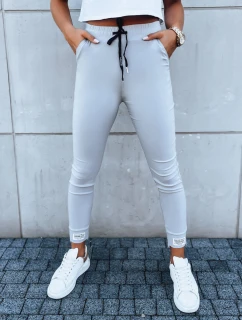 Dámske športové nohavice VELVET SKY light grey FashionStreet UY1628