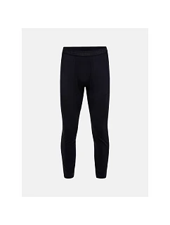 Teplé nohavice PEAK PERFORMANCE Magic 7/8 Long Johns Wool-blend Baselayer Men, čierne