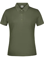 Daiber JN 791 Dámske polo tričko z piké 02.0791 olivová Daiber JN 791 Dámske polo tričko z piké 02.0791 olivová