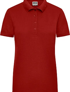 Daiber JN 829 Dámske pracovné polo tričko z piké 02.0829 wine
