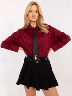 Košeľa DHJ KS 9213 1.77P bordová