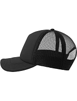 Atlantis Headwear Rapper-S 5-panelová truckerová čiapka 33.0262 čierna/čierna