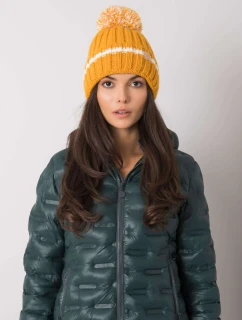 Dámska čiapka.92 tmavo žltá