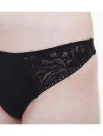 Dámske tangá QF6941E UB1 čierna - Calvin Klein