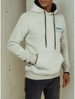 Pánska olivová mikina FashionStreet BX5683