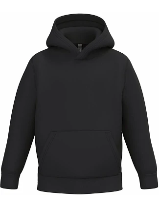 Kariban K 477 Detská mikina s kapucňou 20.K477 čierna