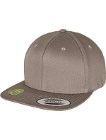 Flexfit 6089OC 6-panelová snapbacková čiapka z organického materiálu 55.89OC, svetlosivá Flexfit 6089OC 6-panelová snapbacková čiapka z organického materiálu 55.89OC, svetlosivá