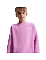 Detská mikina Nike Sportswear Club Fleece Pink FD2923 503