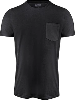 James Harvest Walcott T-Shirt Men Pánske tričko „Two-Tone“ 62.4020 čierne
