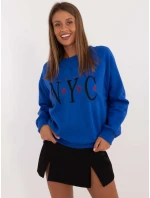 Mikina EM BL 857.88 kobaltovo modrá