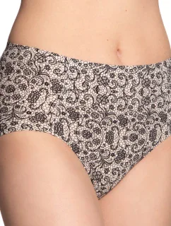 DÁMSKE MIDI NOHAVIČKY L-POL5033MD-N