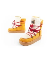 D.Franklin Snowshoes Dámske zimné módne kožušiny zateplené Mustard Women's D.Franklin Snowshoes Dámske zimné módne kožušiny zateplené Mustard Women's