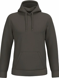 Kariban K 476 Pánska mikina s kapucňou 20.K476 zelená olivová