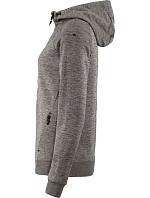 Craft Corporate ADV Unify Hoodie Jacket W Dámska bunda s kapucňou 81.9133 tmavošedá melírovaná