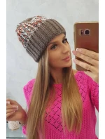 Dámska čiapka Iris K348 cappuccino