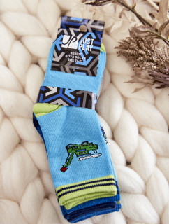 Detské bavlnené ponožky so vzormi 5-pack Multicolour