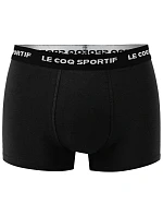 Le Coq Sportif pánske boxerky 3PAK black grey burgundy Le Coq Sportif pánske boxerky 3PAK black grey burgundy