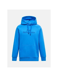 Pánska mikina PEAK PERFORMANCE M Original Hood, modrá farba