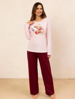 Regina 728 long/r S-XL Z25/26 dámske pyžamo