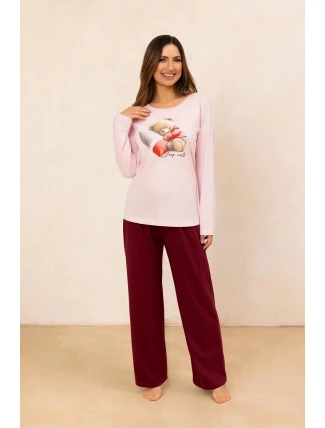 Regina 728 long/r S-XL Z25/26 dámske pyžamo