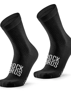 Cyklistické ponožky Rockbros 49210016001 ROAD TO SKY 39–42 cm – čierne