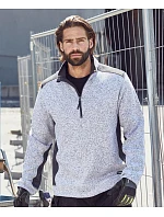 Daiber JN 864 Pánska pracovná fleecová bunda s polovičným zipsom – Strong 02.0864 námornícka modrá/námornícka modrá Daiber JN 864 Pánska pracovná fleecová bunda s polovičným zipsom – Strong 02.0864 námornícka modrá/námornícka modrá