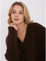 Jumper CH SW 72981.05P tmavohnedý