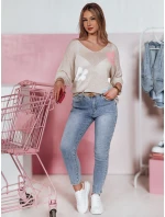 LIMORE FashionStreet dámske úzke džínsy UY2348