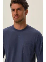 Pánske pyžamo 41913 Herb light blue - HENDERSON