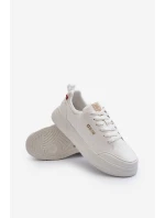 Sneakersy Męskie Memory Foam System Big Star NN174149 Białe