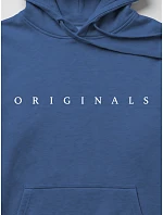 Pánska mikina s kapucňou a potlačou ORIGINALS, modrá, FashionStreet NX5151BX