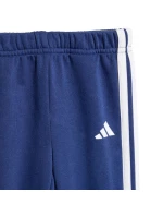 Detská tepláková súprava adidas Essentials Tiberio 3 Stripes Fleece blue KC6004