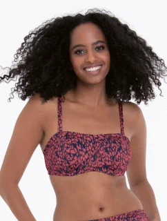 Vrchný diel plaviek Bella 8789-1 ružovo-modrý - Anita