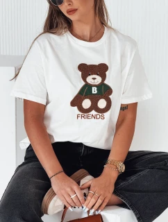 Dámske tričko BAREN biele FashionStreet RY2565