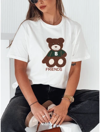 Dámske tričko BAREN biele FashionStreet RY2565