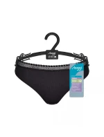 Dámske nohavičky GO Ribbed R Tai C2P - BLACK - black 0004 - SLOGGI Dámske nohavičky GO Ribbed R Tai C2P - BLACK - black 0004 - SLOGGI